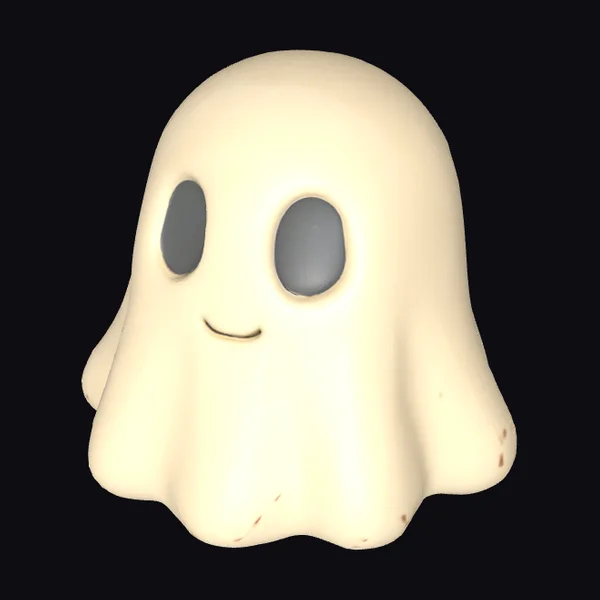 Smiling Ghost Figure
