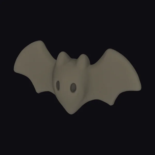 Cute Bat Figurine