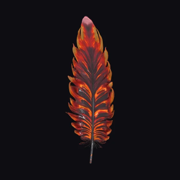 Demon Feather Decoration