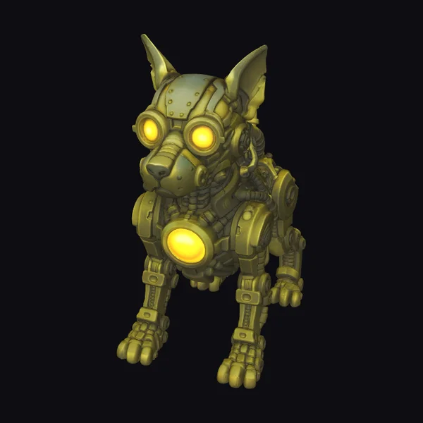 Cybernetic Dog Robot