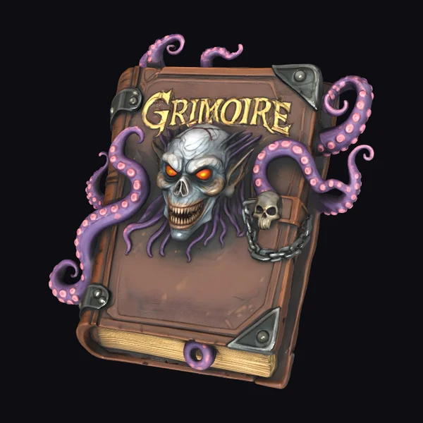 Grim Reaper Grimoire Book