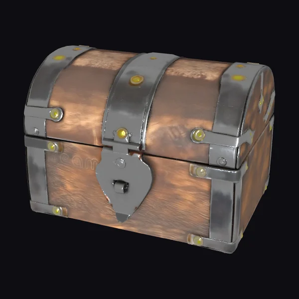 Wooden Treasure Chest