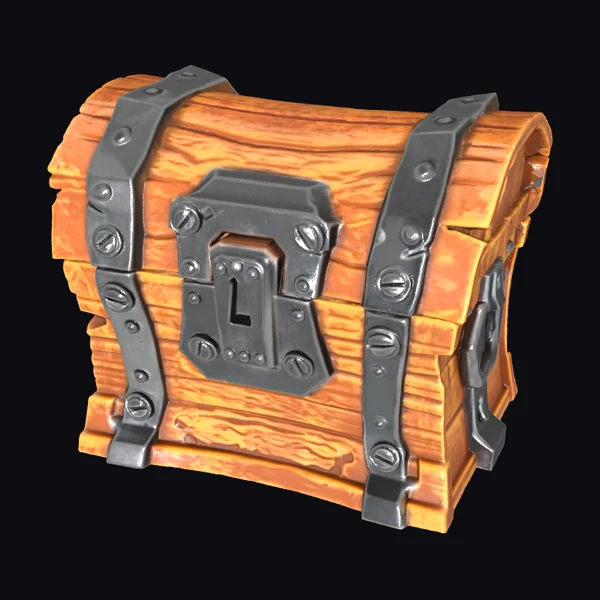 Wooden Treasure Chest