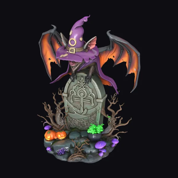 Bat Wizard on Tombstone