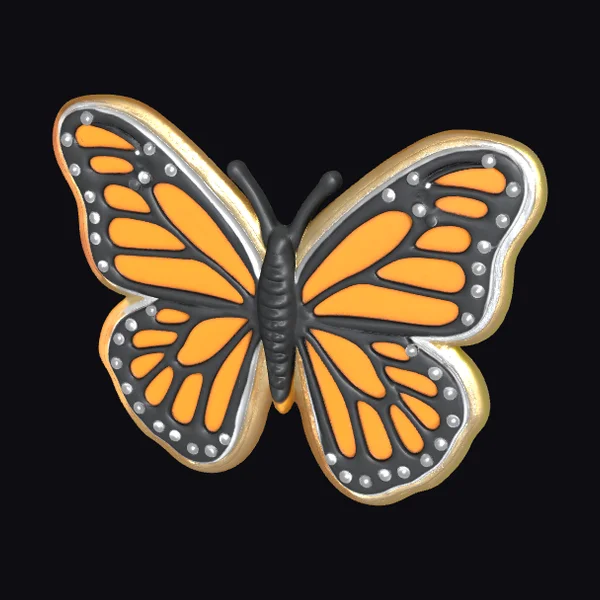 Butterfly Cookie Decoration
