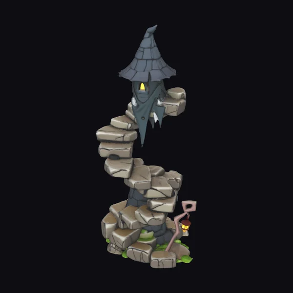 Whimsical Tower Steps