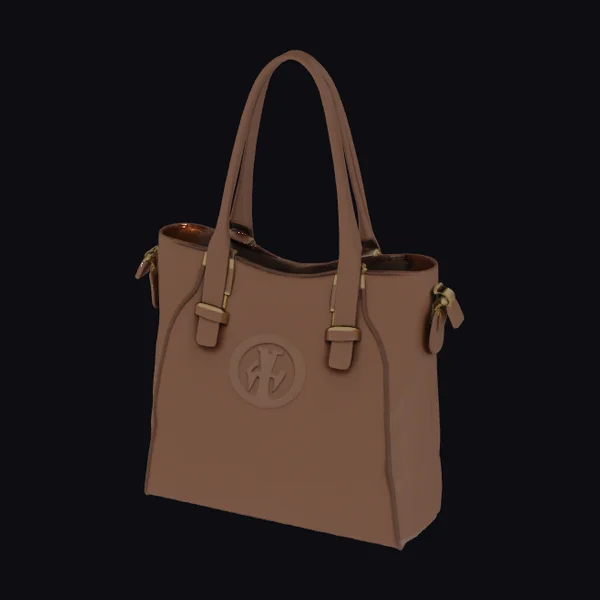 Brown Leather Handbag