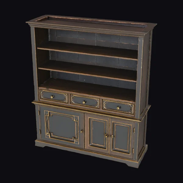 Rustic Elegance Bookshelf