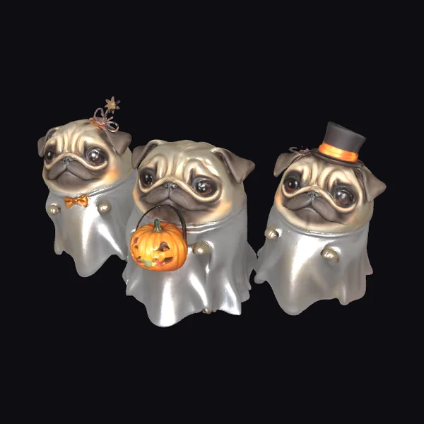 Pug Ghost Trio