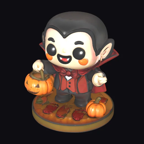 Halloween Vampire Kid