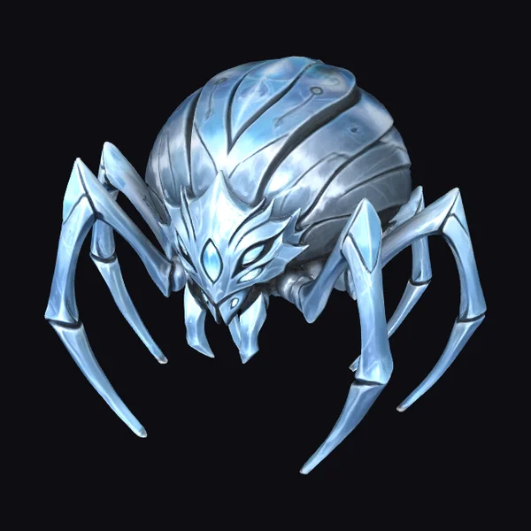 Metallic Spider Creature