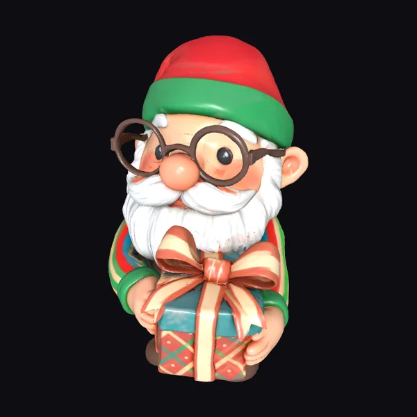 Merry Gnome in Glasses
