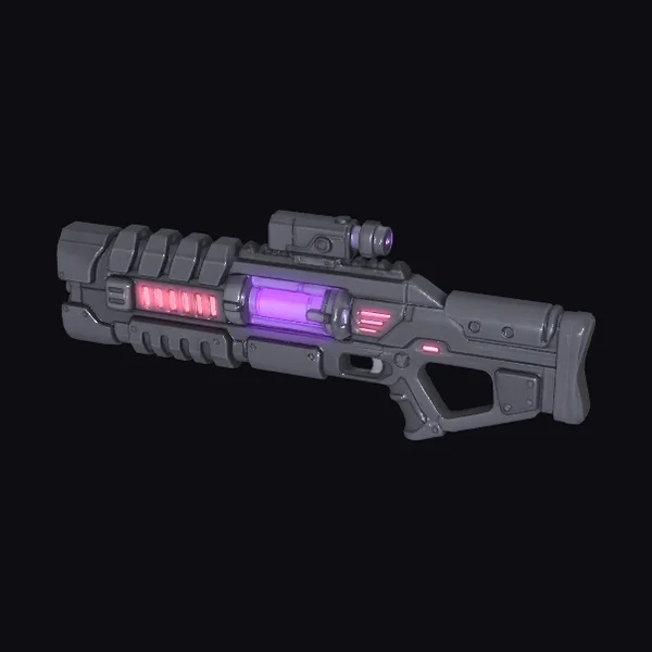 Neon Blaster Gun