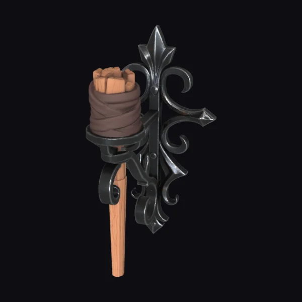 Medieval Wall Torch Holder