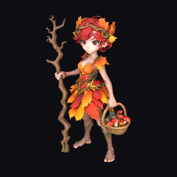 Autumn Fairy Figurine