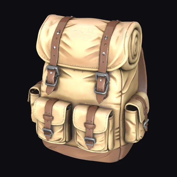 Vintage Leather Backpack