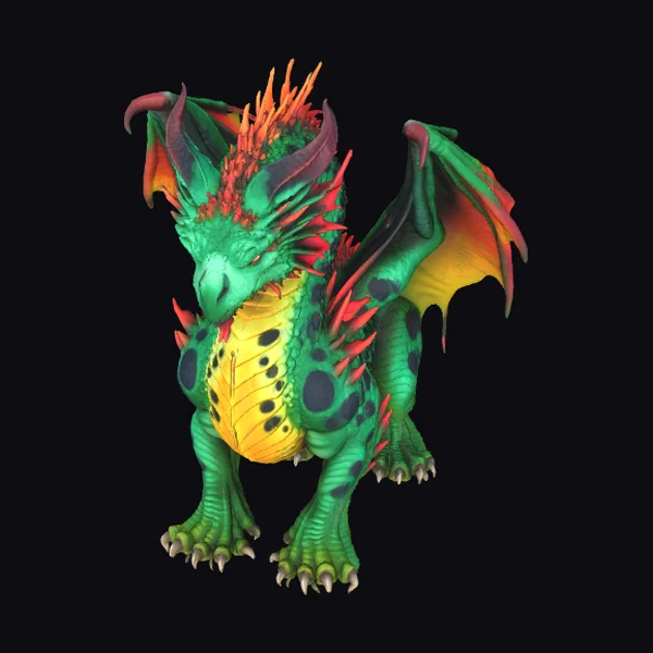 Emerald Dragon Creature