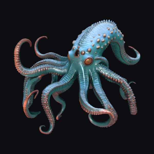 Massive Tentacled Sea Monster