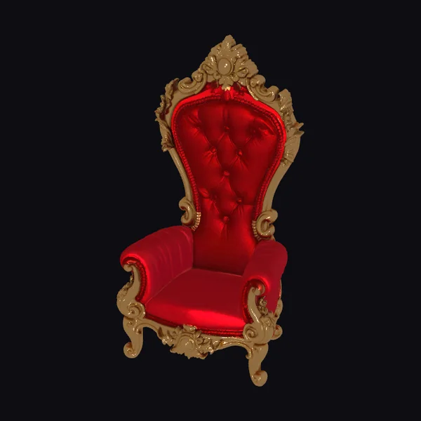Luxury Red Armchair