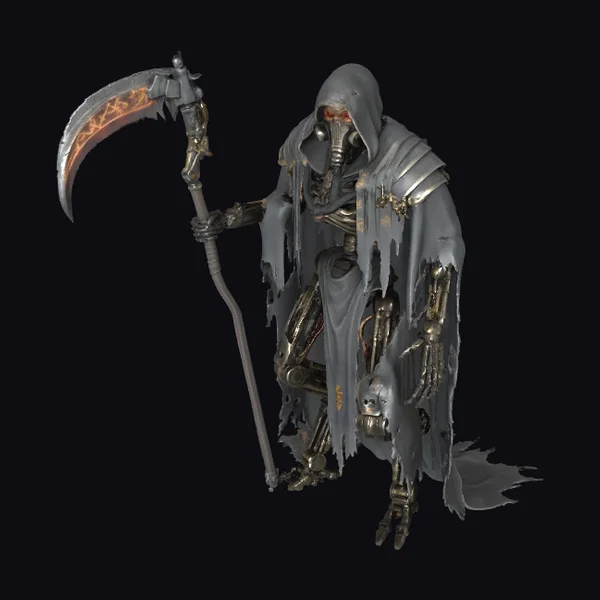 Mechanical Reaper Figure