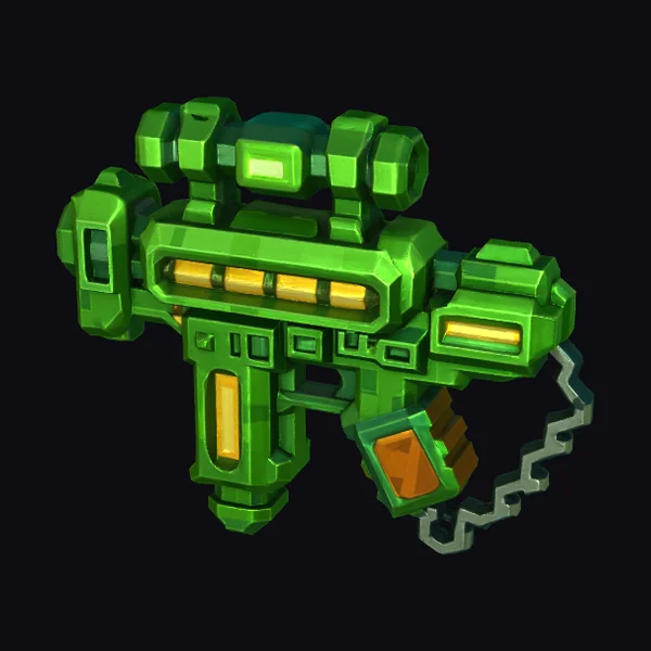 Green Neon Phaser Blaster