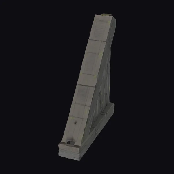 Weathered Stone Bridge Ramp