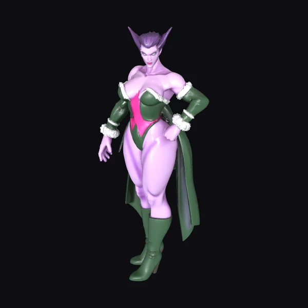 Purple Female Warrior