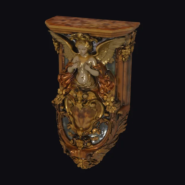 Ornate Wall Console Table