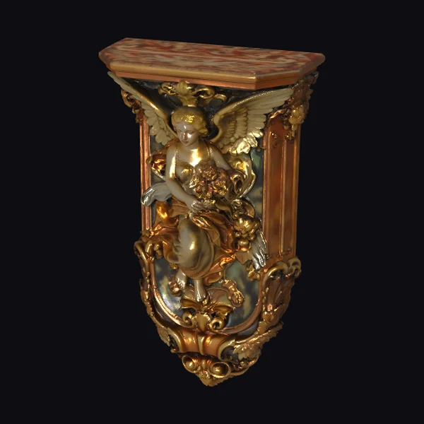 Ornate Wall Console Table