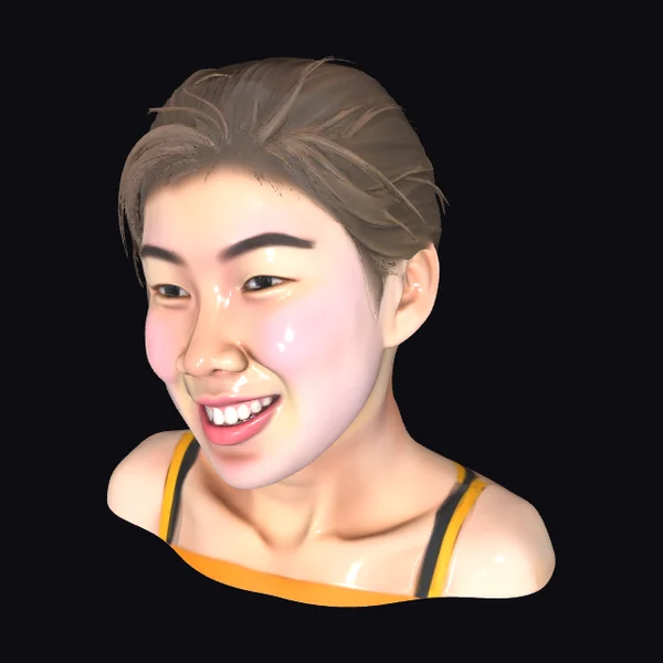 Smiling Young Woman Portrait