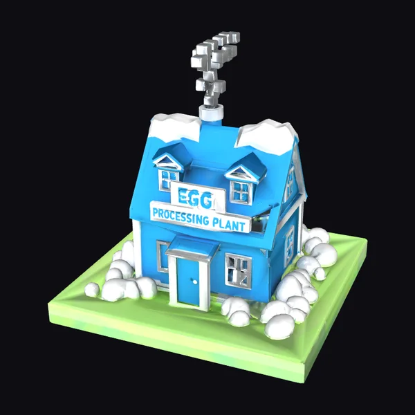 Blue Egg Processing House