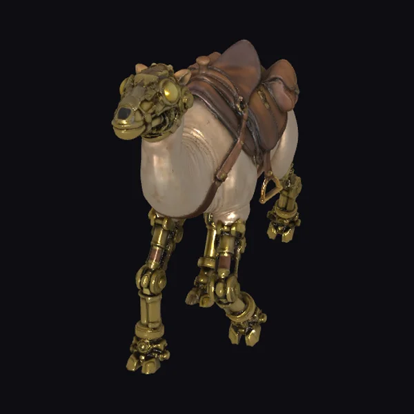 Steampunk Camel Robot