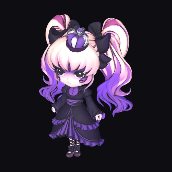 Gothic Chibi Girl