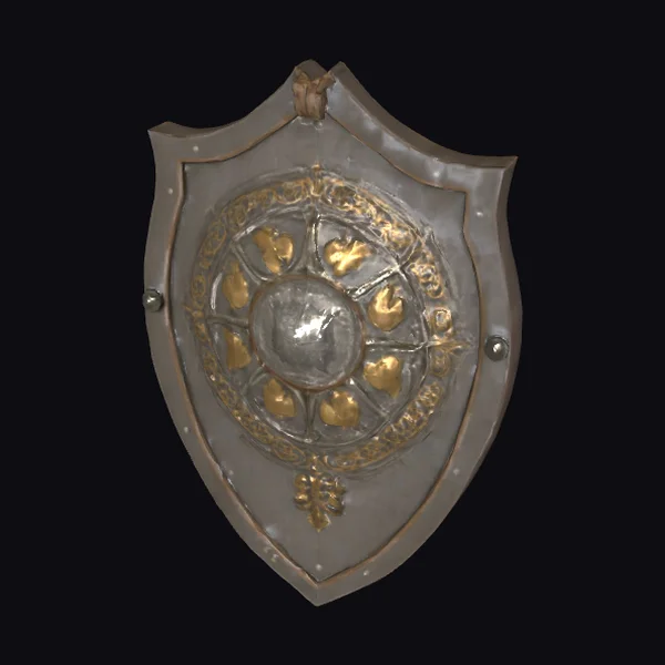 Ornate Metal Shield