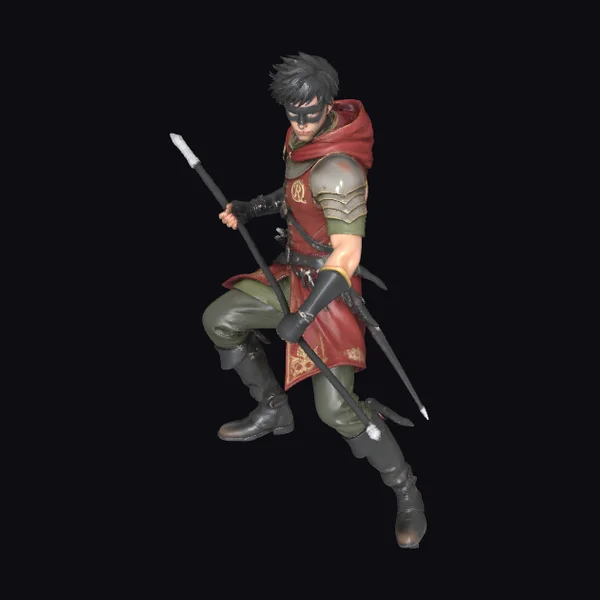 Masked Archer in Motion