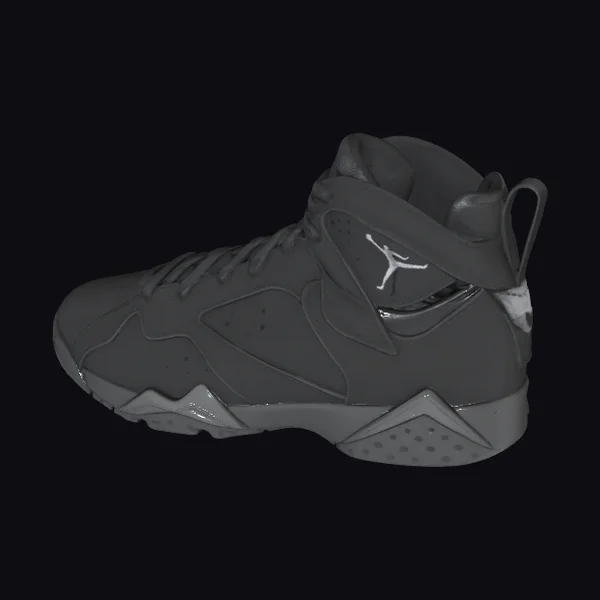 Black High Top Sneaker