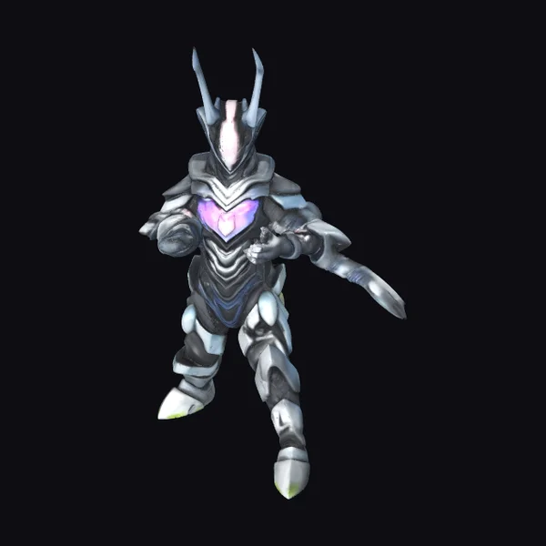 Armored Sci-Fi Warrior