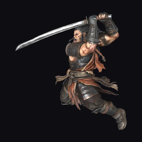 Warrior with Large Sword