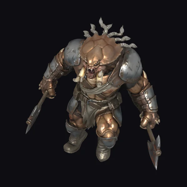Armored Orc Warrior
