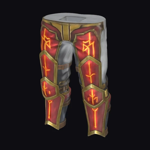 Glowing Runic Armor Leggings