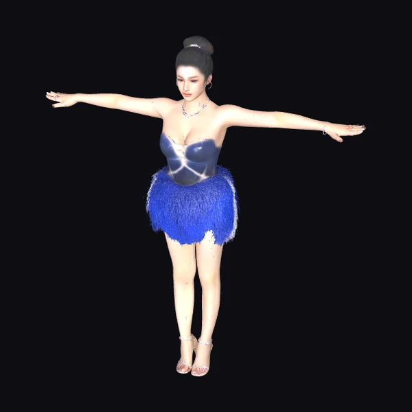 Elegant Dancer Figurine