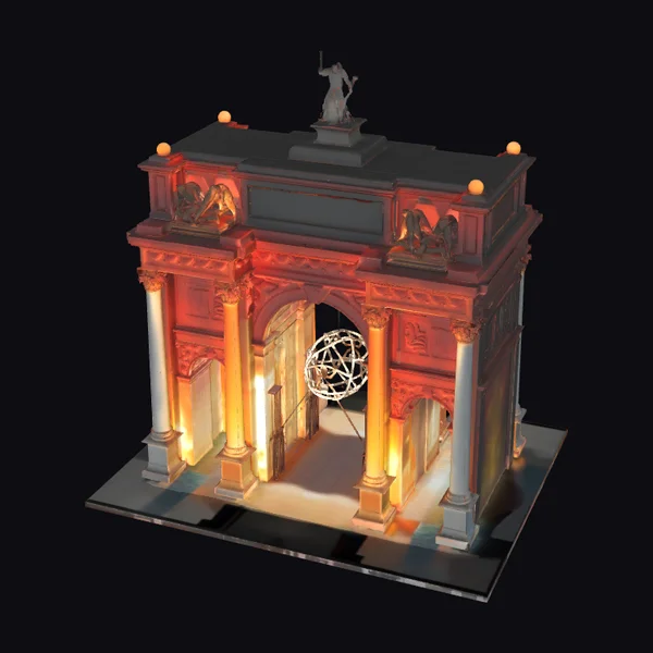 Illuminated Arch Celebration