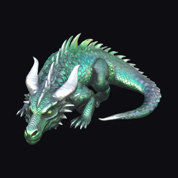 Emerald Dragon Creature
