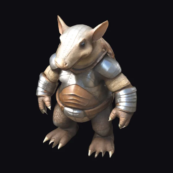 Armored Armadillo Warrior