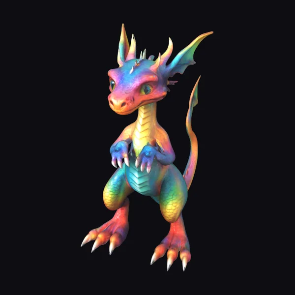 Rainbow Dragon Familier