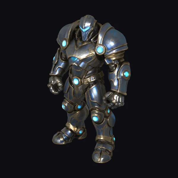 Cyborg Robotic Titanium Armor
