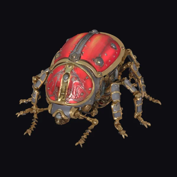 Steampunk Beetle Robot