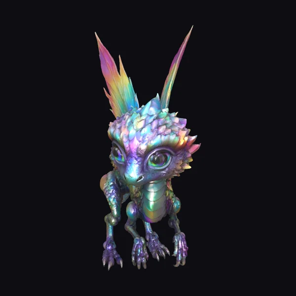 Rainbow Dragon Creature