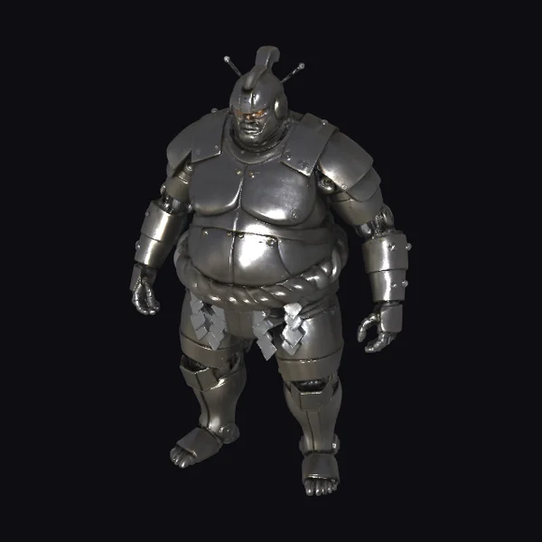 Armored Samurai Robot