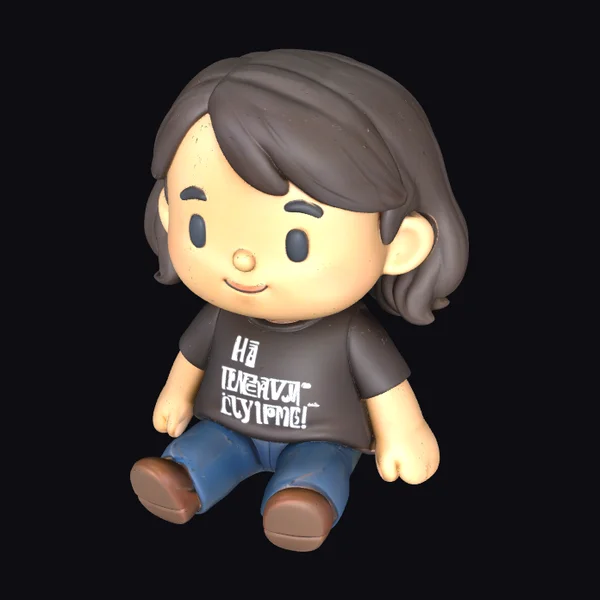 Cute Cartoon Boy Plush